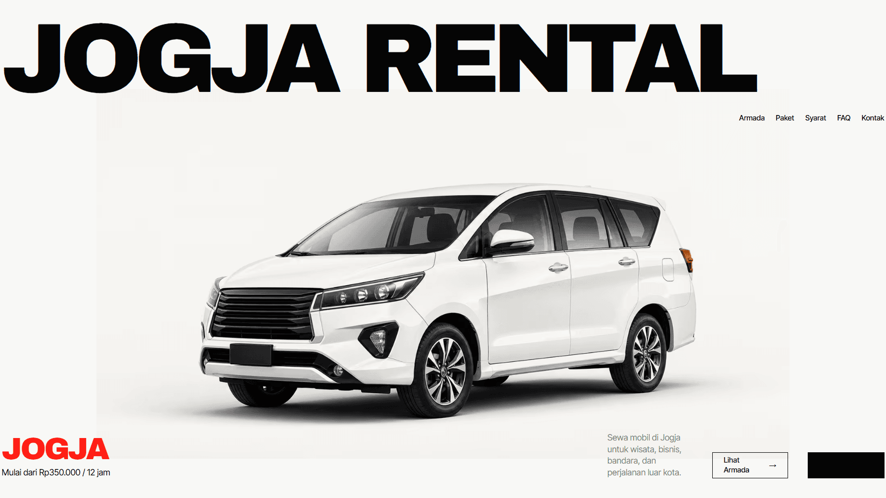 Jogja Rental project